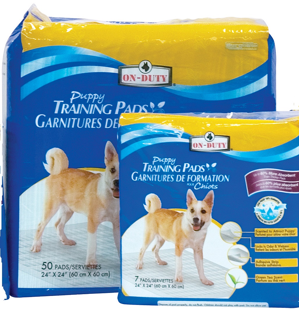 Puppy pads with adhesive strips best sale